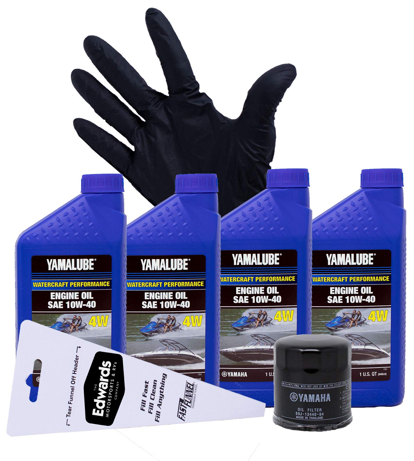 Amazon.com: Edwards Oil Change Kit fits 2013-2021 Yamaha FX 1800